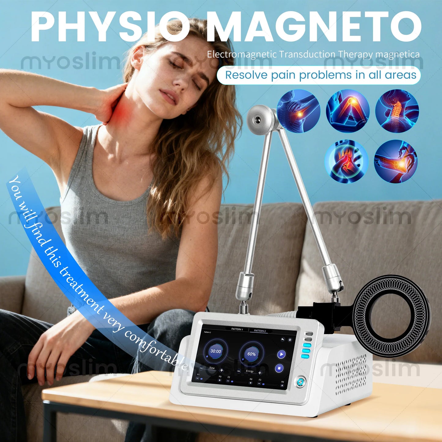 Emszero Portable PEMF Therapy Magnetotherapy Device