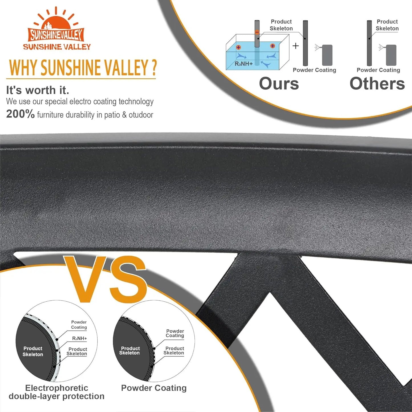 Patio Dining Set For 6 With Umbrella Hole Outdoor Table