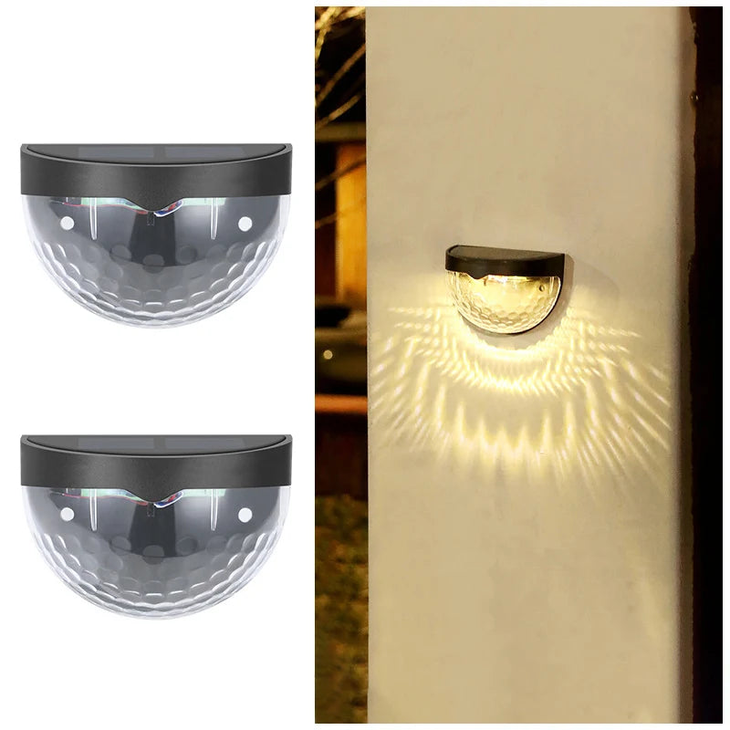 SHENZHITECH Solar Wall Lamps 6 LED Outdoor Waterproof