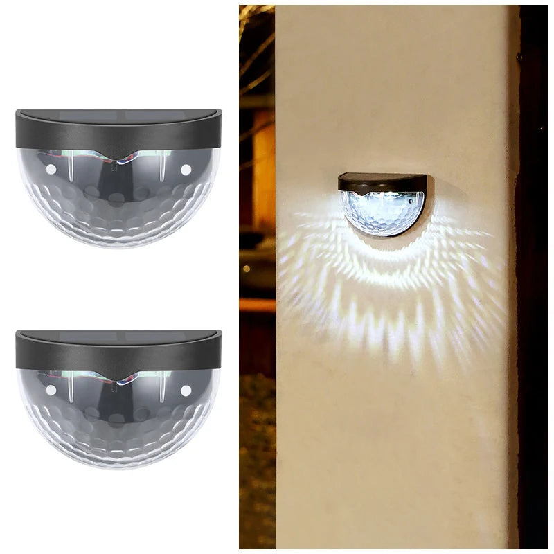 SHENZHITECH Solar Wall Lamps 6 LED Outdoor Waterproof