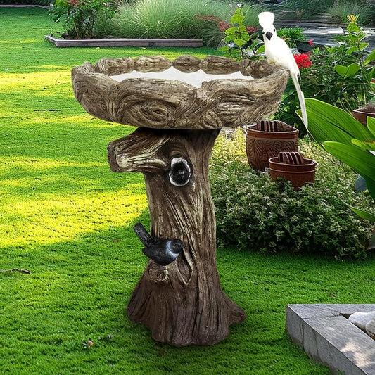 Reinforced Concrete Birdbath Garden Decor